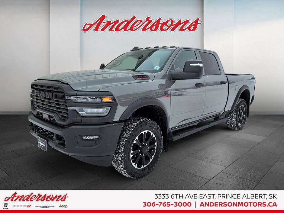 2026 Ram 2500 WARLOCK 6.7L Cummins Diesel / Off-Road Package / 12-Inch Uconnect