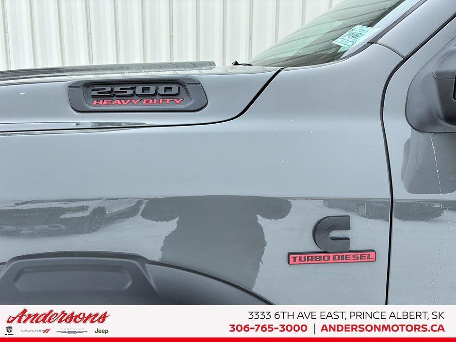 2026 Ram 2500 WARLOCK 6.7L Cummins Diesel / Off-Road Package / 12-Inch Uconnect