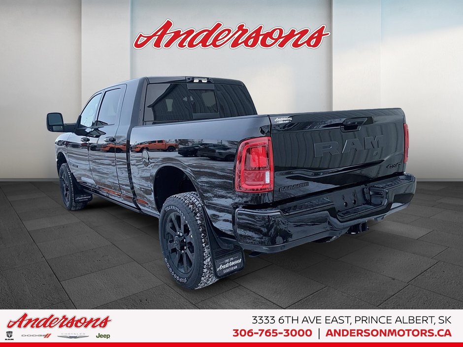 2026 Ram 2500 LARAMIE 6.7L Cummins Turbo-Diesel / Mega Cab / Leather-Faced / Night Edition