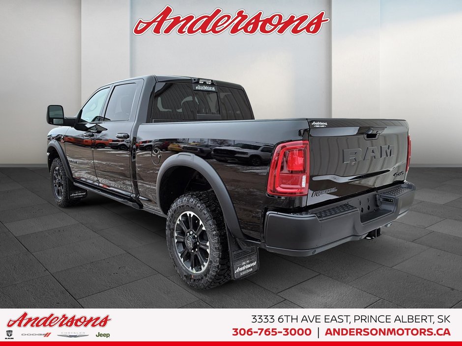 2026 Ram 2500 REBEL 6.7L Cummins Turbo-Diesel / Crew Cab / Leather-Faced