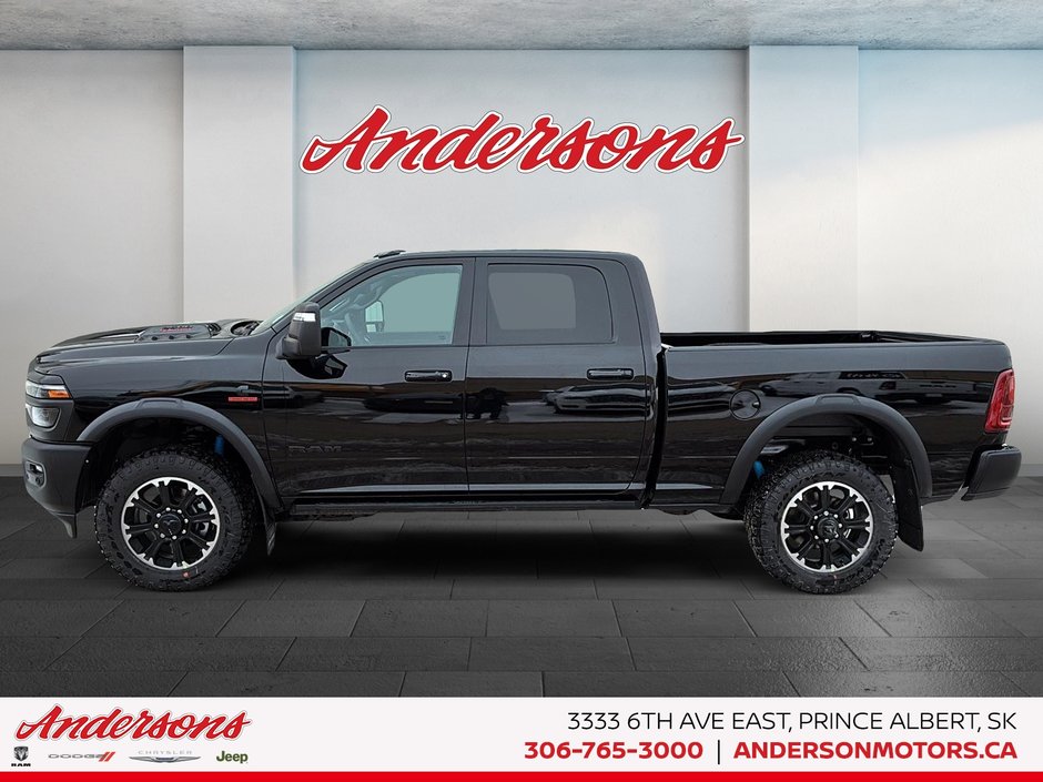 2026 Ram 2500 REBEL 6.7L Cummins Turbo-Diesel / Crew Cab / Leather-Faced