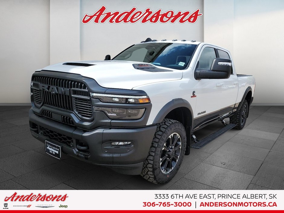 2026 Ram 2500 REBEL 6.7L Cummins Turbo-Diesel / Crew Cab / Leather-Faced