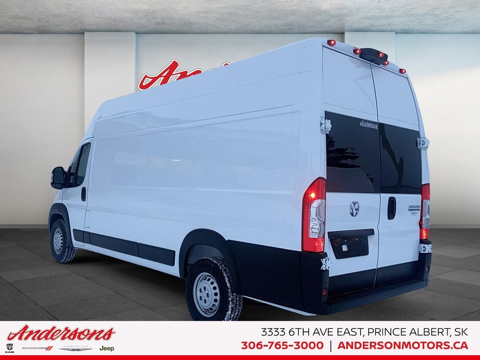 2026 Ram Promaster Cargo Van 3500 TRADESMAN W/ PASS SEAT Super High Roof / Cold Weather Group / Advanced Safety