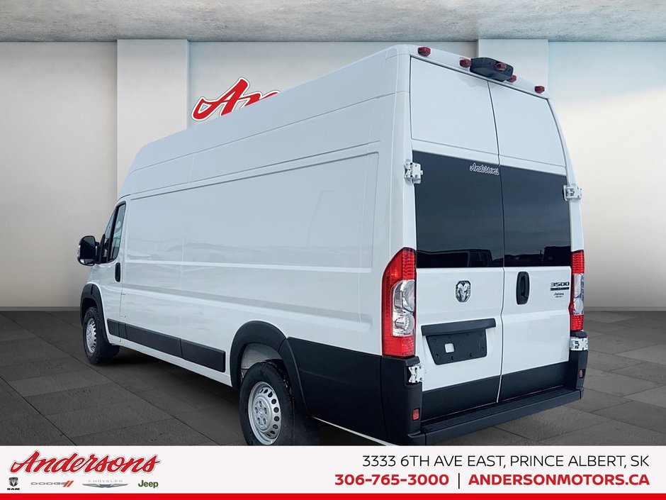 2026 Ram Promaster Cargo Van 3500 TRADESMAN W/ PASS SEAT Super High Roof / Cold Weather Group / Advanced Safety