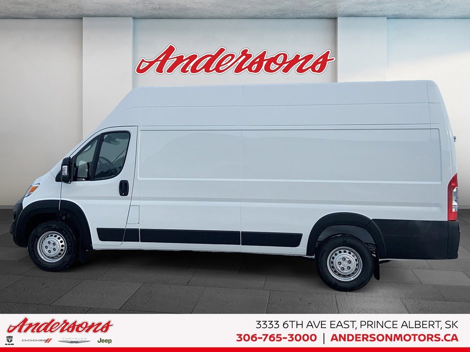 2026 Ram Promaster Cargo Van 3500 TRADESMAN W/ PASS SEAT Super High Roof / Cold Weather Group / Advanced Safety