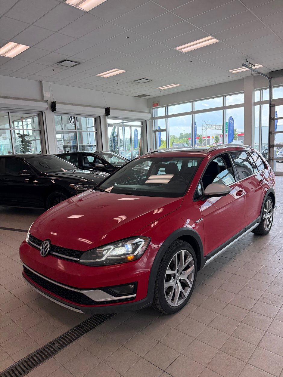 2018 Volkswagen GOLF ALLTRACK ROUGE-0