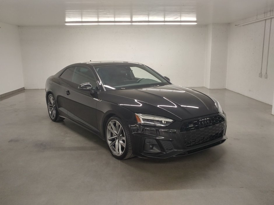 2021 Audi A5 COUPE PROGRESSIV S-LINE BLACK PACK TOIT|NAVI|CARPLAY in Laval, Quebec