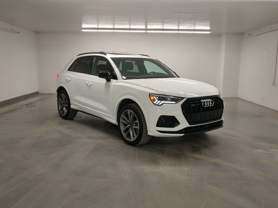 2021 Audi Q3 45 KOMFORT QUATTRO VORSPRUNG ANGLE MORT | CARPLAY in Laval, Quebec