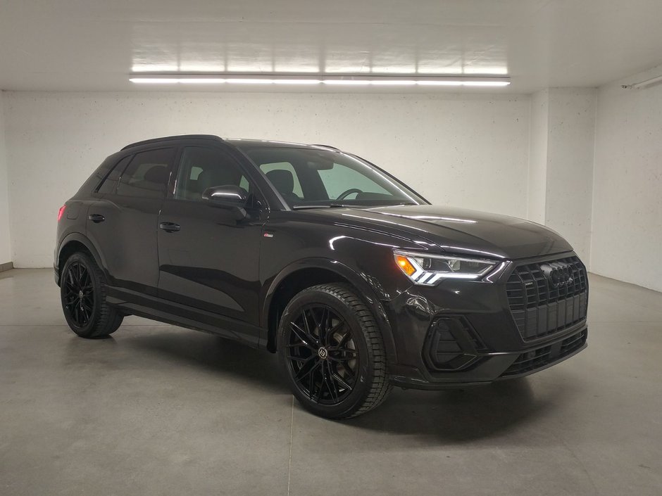 2022 Audi Q3 PROGRESSIV S-LINE BLACK PACK TOIT|CARPLAY|CAMERA in Laval, Quebec