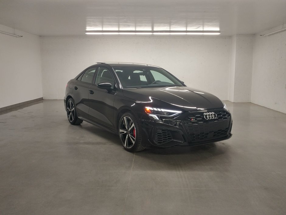 2024 Audi S3 KOMFORT QUATTRO TOIT PANO | CARPLAY | CAMERA in Laval, Quebec