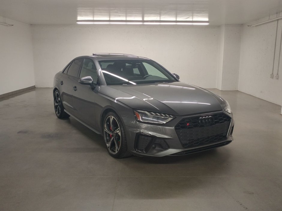 Audi S4 TECHNIK QUATTRO BLACK PACK| SPORT EXHAUST|NAVI 2022 à Laval, Québec