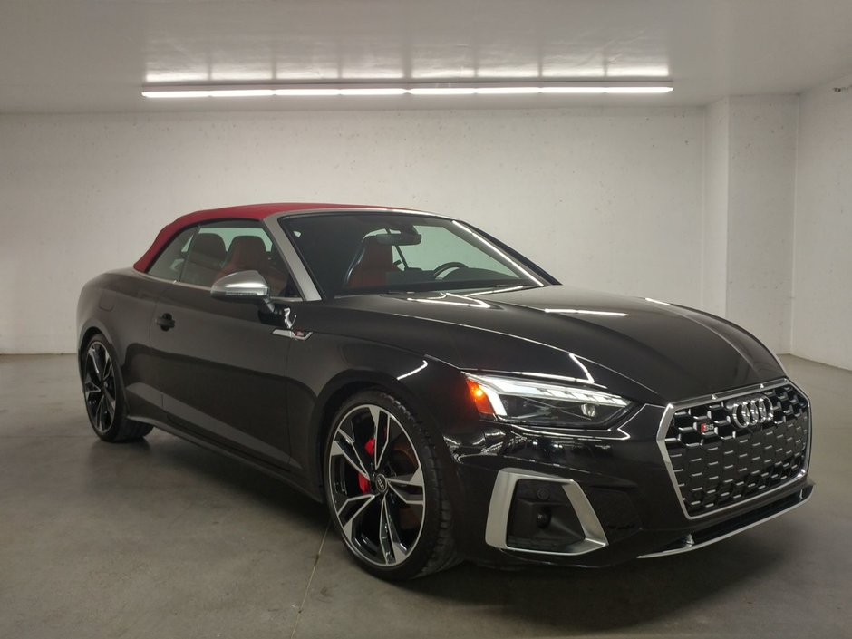 Audi S5 Cabriolet TECHNIK RED CALIPER|SPORT EXHAUST|B&O|20PO 2023 à Laval, Québec