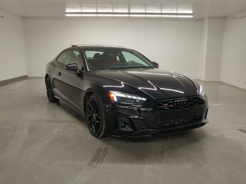 2023 Audi S5 Coupe PROGRESSIV BLACK PACK QUATTRO|RED CALIPER|NAVI in Laval, Quebec