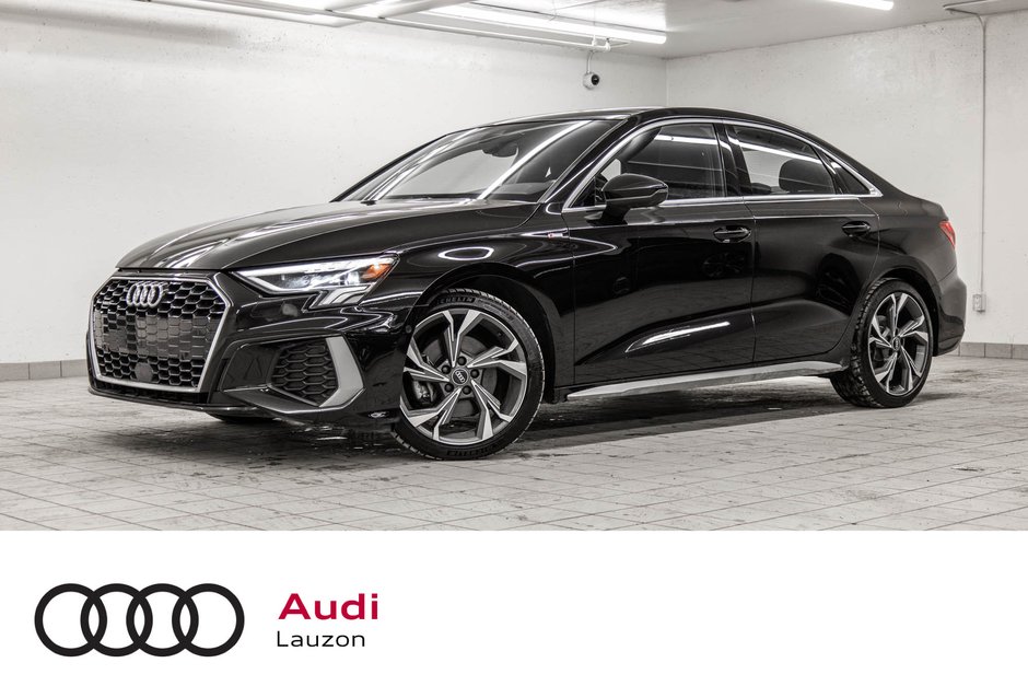2022 Audi A3 Sedan PROGRESSIV S-LINE LED in Laval, Quebec