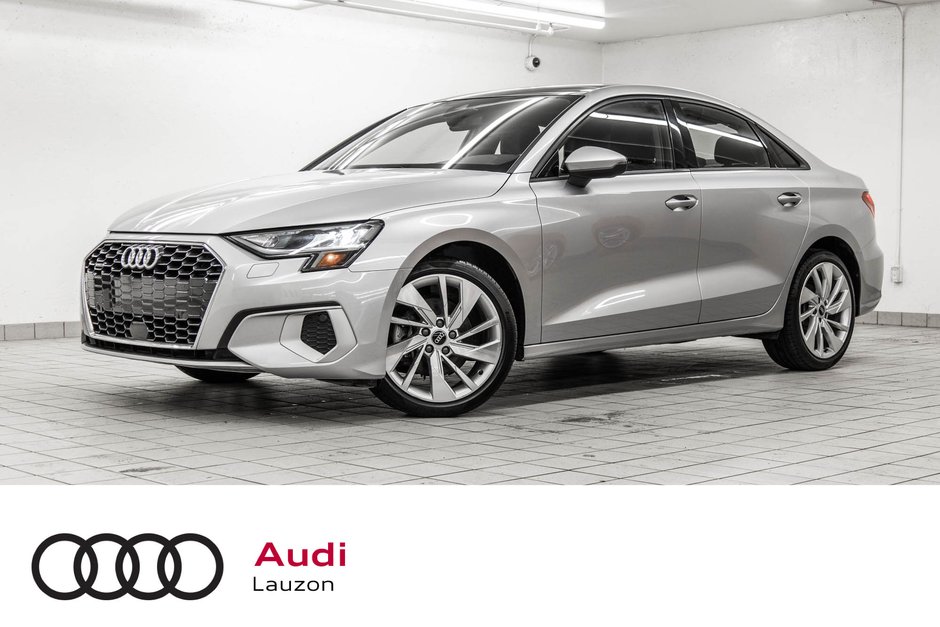 2022 Audi A3 Sedan KOMFORT QUATTRO 18 PCS in Laval, Quebec
