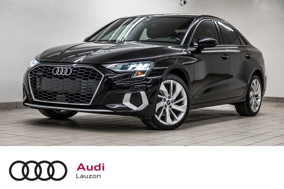 Audi A3 Sedan KOMFORT QUATTRO 18 PCS 2023 à Laval, Québec