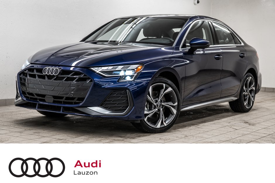 2025 Audi A3 Sedan PROGRESSIV QUATTRO in Laval, Quebec