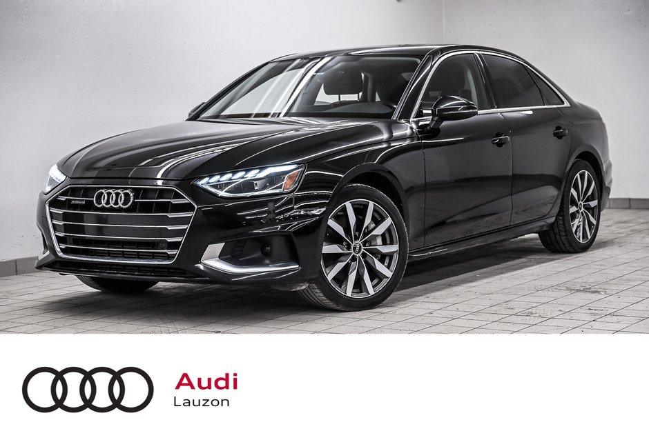 Audi A4 Sedan KOMFORT ENS COMMODITÉ 2021 à Laval, Québec