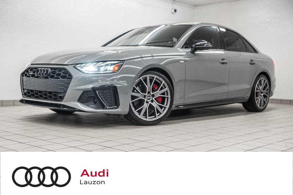 2022 Audi A4 Sedan TECHNIK S-LINE BLACK OPTIC HUD in Laval, Quebec