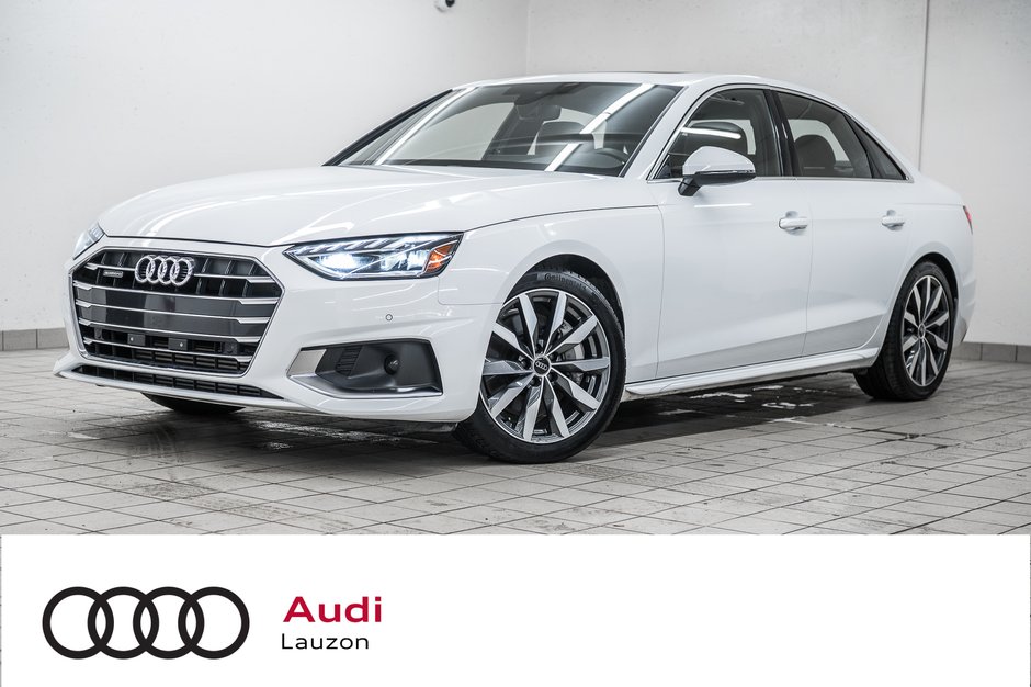 Audi A4 Sedan KOMFORT QUATTRO 45 TFSI 2024 à Laval, Québec
