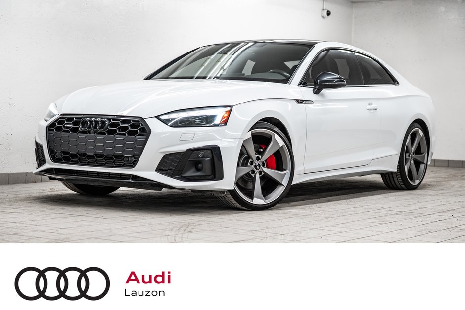 2022 Audi A5 Coupe TECHNIK S-LINE BLACK PACKAGE, 20PCS in Laval, Quebec