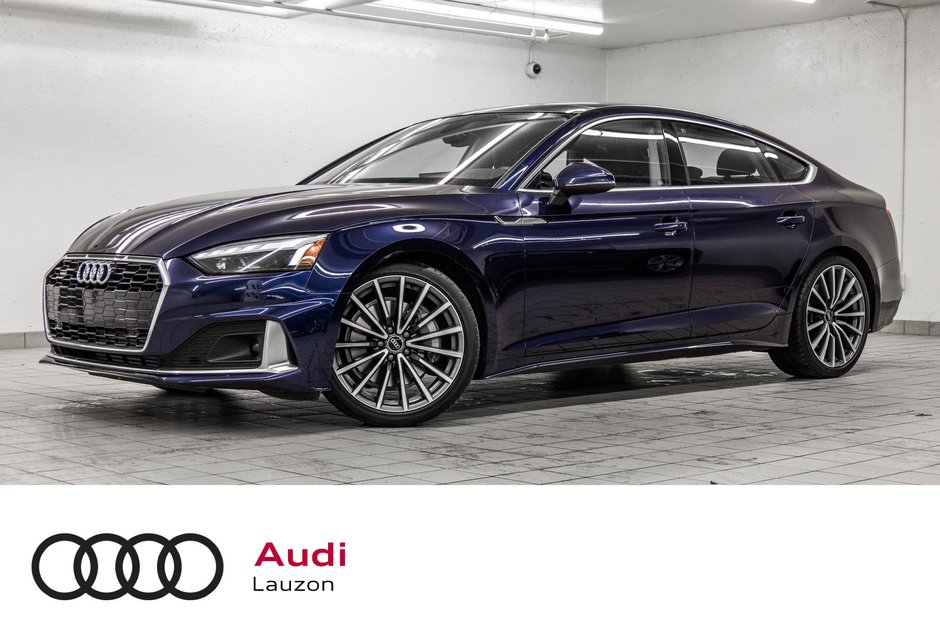 2021 Audi A5 Sportback KOMFORT ENSEMBLE COMMODITÉS 19 PCS in Laval, Quebec