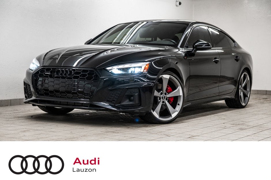 Audi A5 Sportback PROGRESSIV S-LINE BLACK PKG 20 PCS 2023 à Laval, Québec