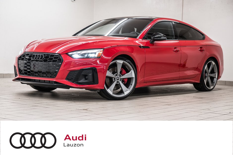 2024 Audi A5 Sportback PROGRESSIV S-LINE BLACK COMPETITION in Laval, Quebec