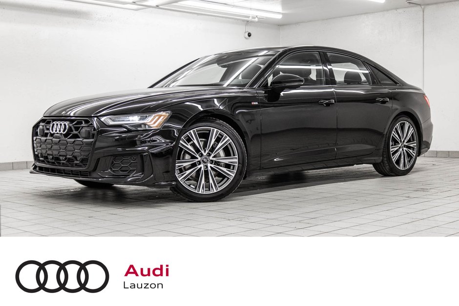 Audi A6 Sedan PROGRESSIV S-LINE BLACK PKG 20 PCS 2024 à Laval, Québec