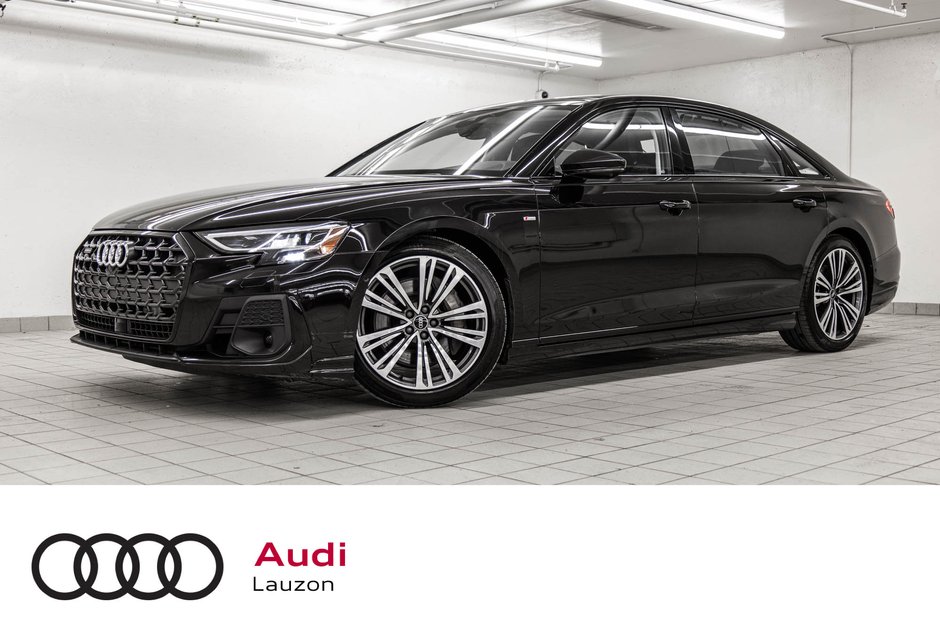 2023 Audi A8 L 55 3.0TFSI | BLACK PACK | TOIT | 20PCS | BAS KM!! in Laval, Quebec