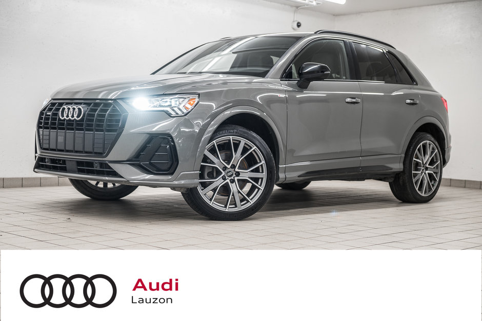 Audi Q3 PROGRESSIV S-LINE BLACK OPTIC 20 PCS 2021 à Laval, Québec