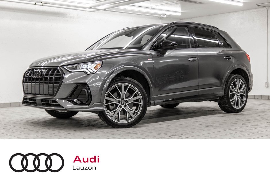 2022 Audi Q3 PROGRESSIV S-LINE BLACK PKG 20 PCS in Laval, Quebec