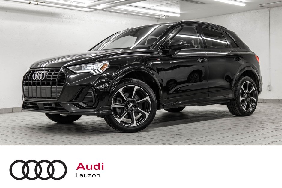 Audi Q3 PROGRESSIV S-LINE BLACK PKG 2022 à Laval, Québec
