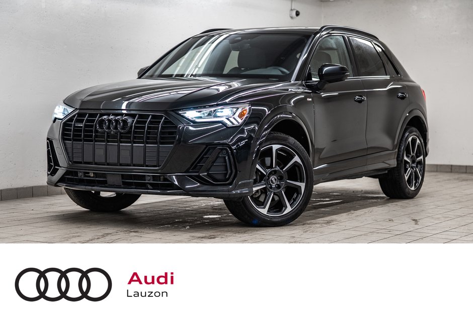2023 Audi Q3 TECHNIK S-LINE BLACK OPTIC in Laval, Quebec