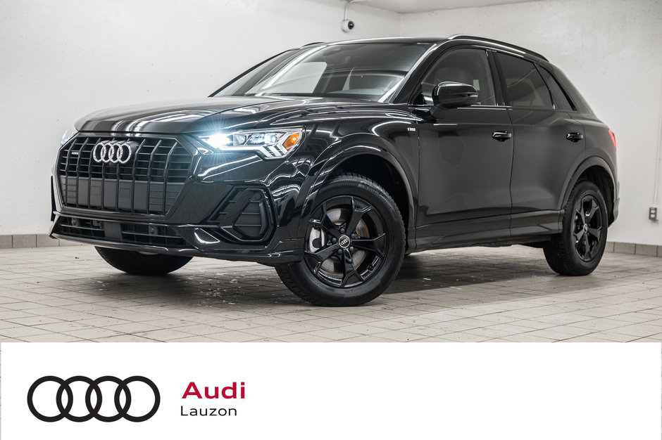 2024 Audi Q3 TECHNIK S-LINE BLACK OPTICS, 20PCS in Laval, Quebec