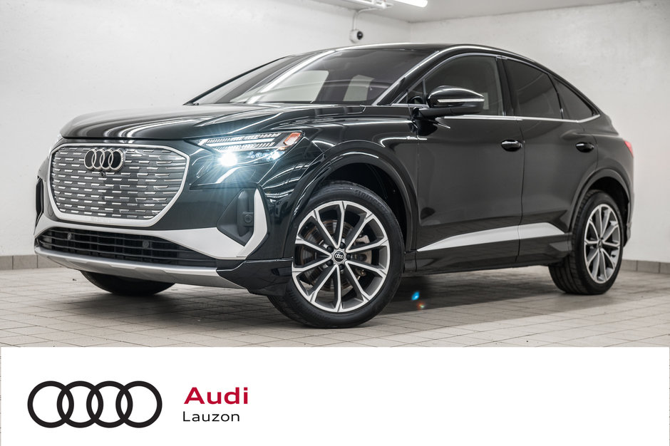 2024 Audi Q4 e-tron Sportback 50 E-TRON, TECHNOLOGY, HEADS-UP DISPLAY, 20PCS in Laval, Quebec