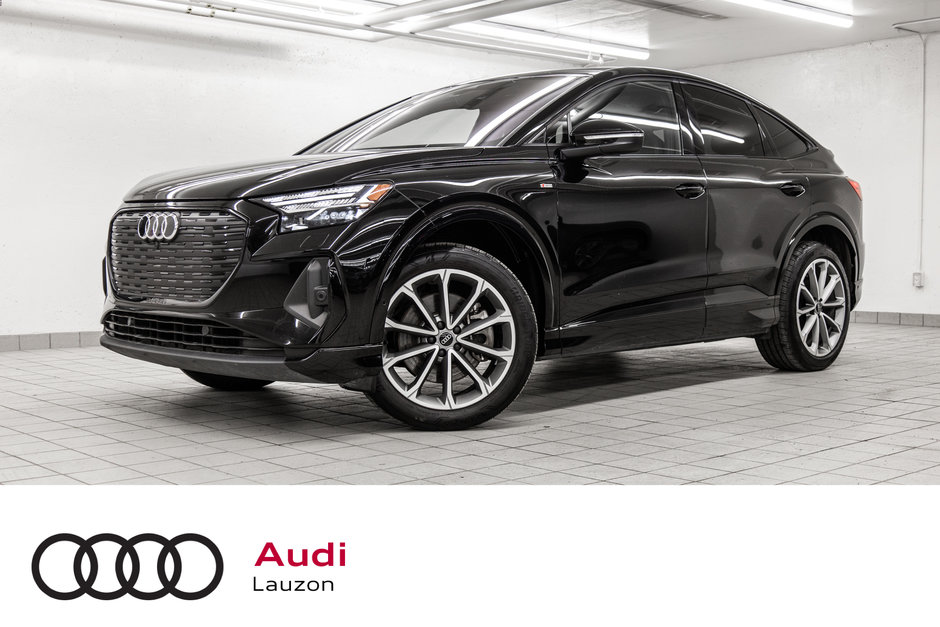 Audi Q4 e-tron Sportback BLACK OPTICS, TECH PACK, 20PCS 2024 à Laval, Québec