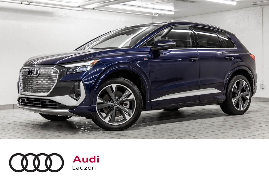 Audi Q4 e-tron PREMIUM PKG QUATTRO 2024 à Laval, Québec