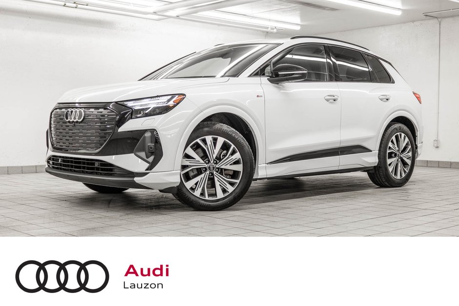 2024 Audi Q4 e-tron BLACK OPTIC PREMIUM PKG TECH PKG in Laval, Quebec