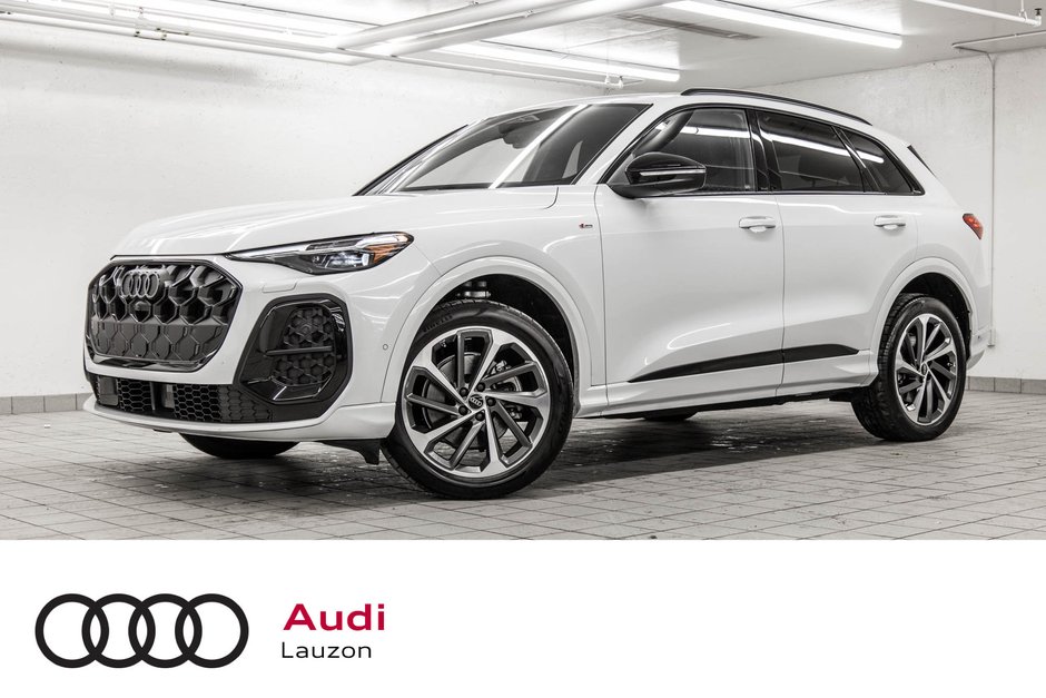 Audi Q5 TECHNIK S-LINE, BLACK OPTICS, COMFORT SEATS, 20PCS 2025 à Laval, Québec