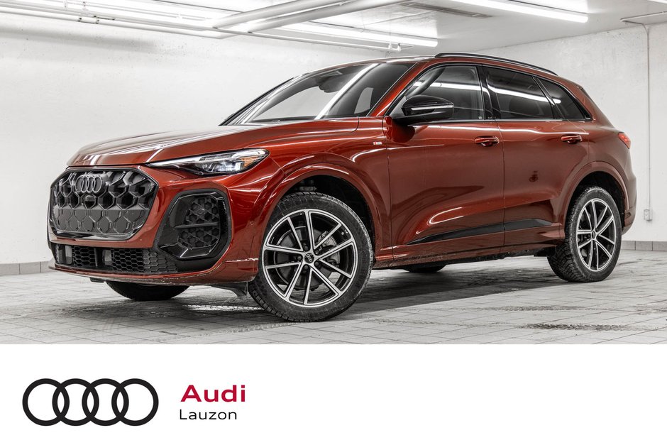 2025 Audi Q5 NEW Q5 PROGRESSIV S-LINE BLACK OPTIC ALL NEW Q5 in Laval, Quebec