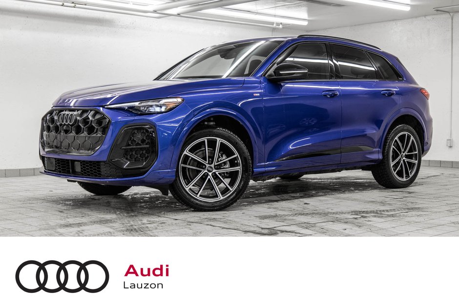2025 Audi Q5 ALL NEW Q5 S-LINE BLACK PKG in Laval, Quebec