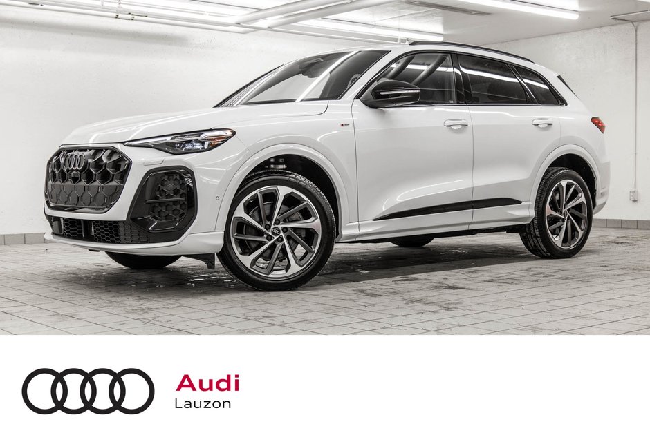 2025 Audi Q5 TECHNIK ALL NEW Q5 BLACK OPTIC in Laval, Quebec