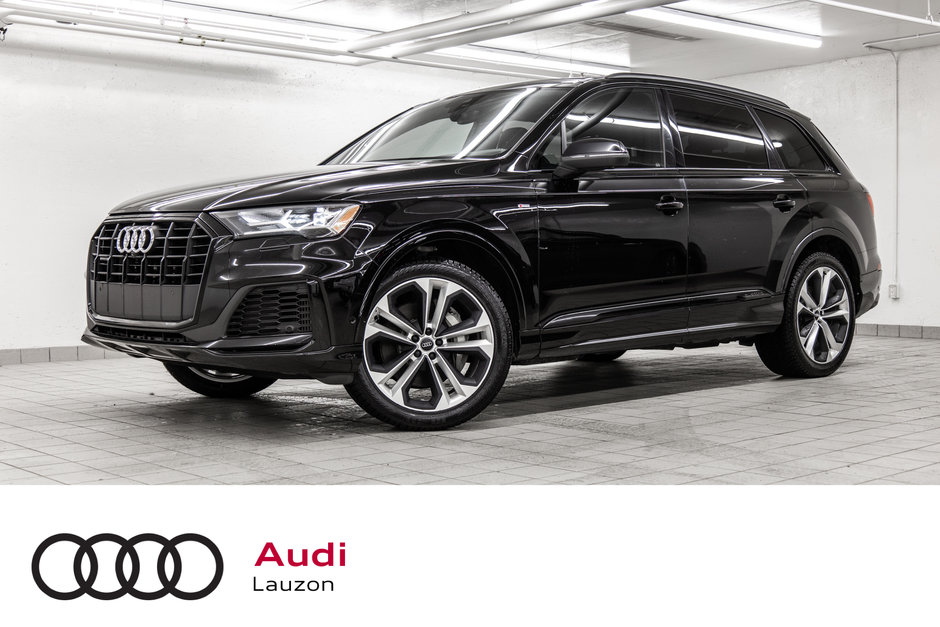 Audi Q7 PROGRESSIV S-LINE BLACK OPTIC HITCH 2021 à Laval, Québec