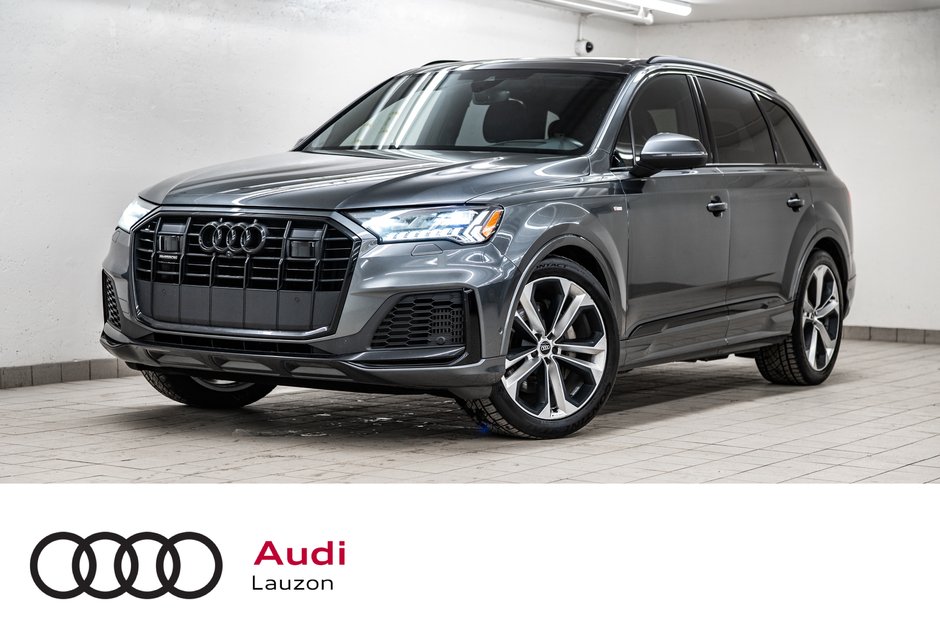2022 Audi Q7 TECHNIK S-LINE BLACK OPTIC 21 PCS in Laval, Quebec