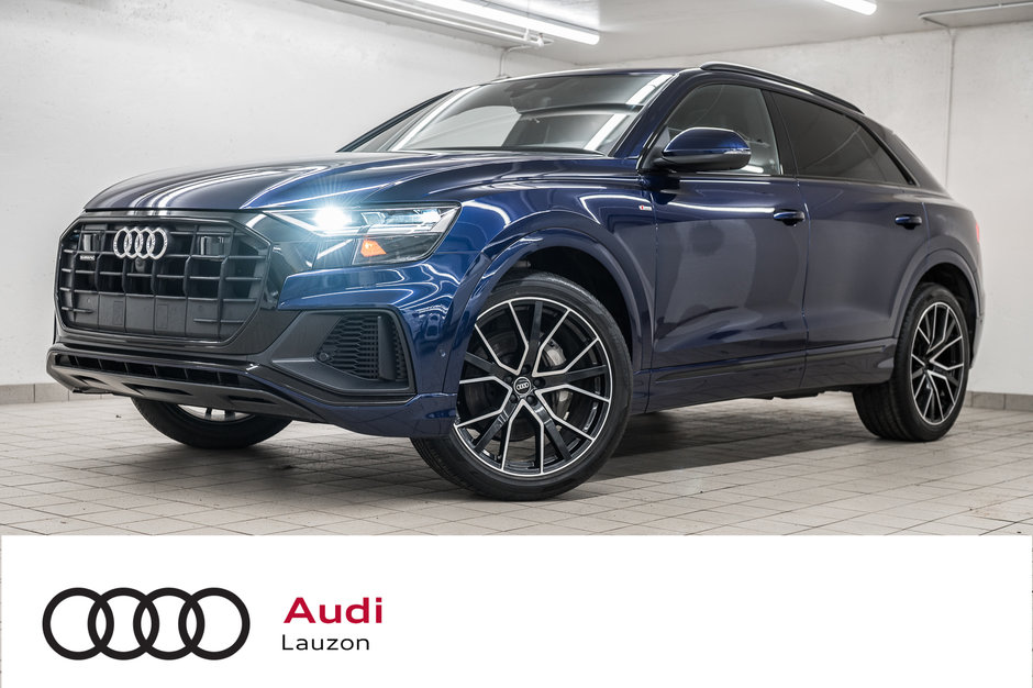 2021 Audi Q8 PROGRESSIV, S-LINE, BLACK OPTICS,DRIVER ASSIST, in Laval, Quebec