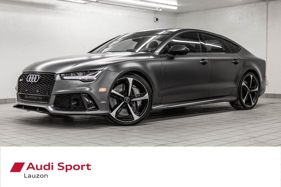 2018 Audi RS 7 Sportback Performance AUDI SPORT TITANIUM EXHAUST,CARBON OPTICS, B&O in Laval, Quebec