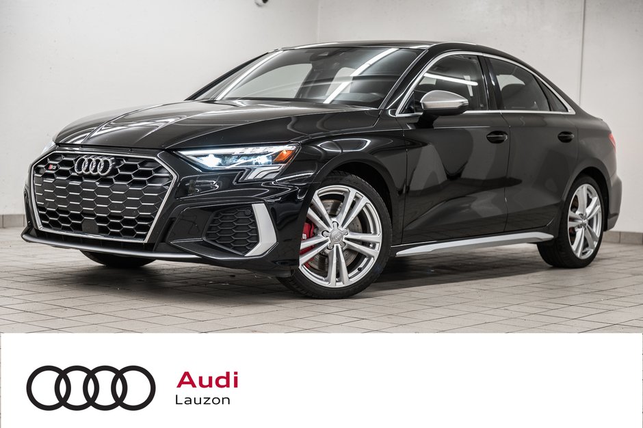Audi S3 SEDAN KOMFORT RED CALIPER 2022 à Laval, Québec