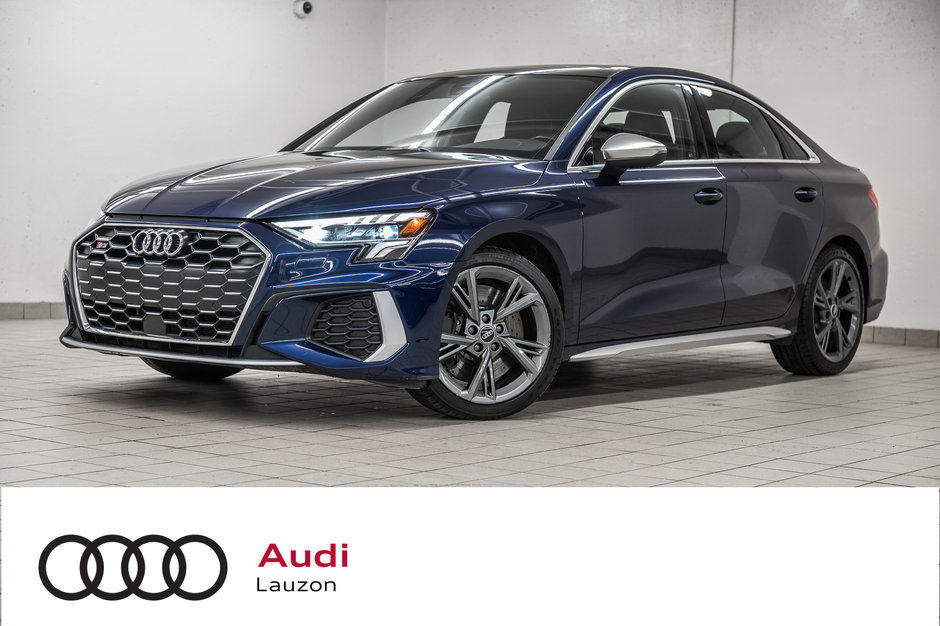 2023 Audi S3 SEDAN KOMFORT QUATTRO in Laval, Quebec