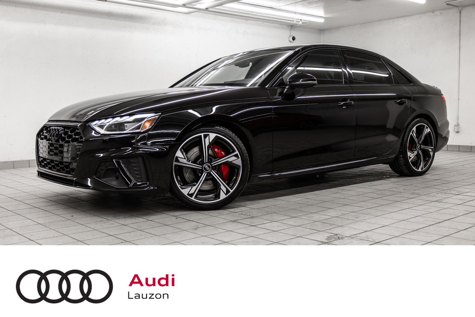 2023 Audi S4 SEDAN TECHNIK SPORT EXHAUST BLACK PKG in Laval, Quebec